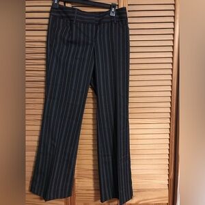 Express Women’s Black Pinstripe Dress Pants, Size 4